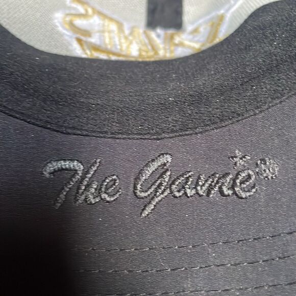 Saints Football The Game Black and Gray Cap w/Gold & White Logo (L/XL) - Picture 11 of 12